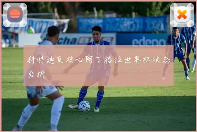 科特迪瓦核心阿丁格拉世界杯状态分析