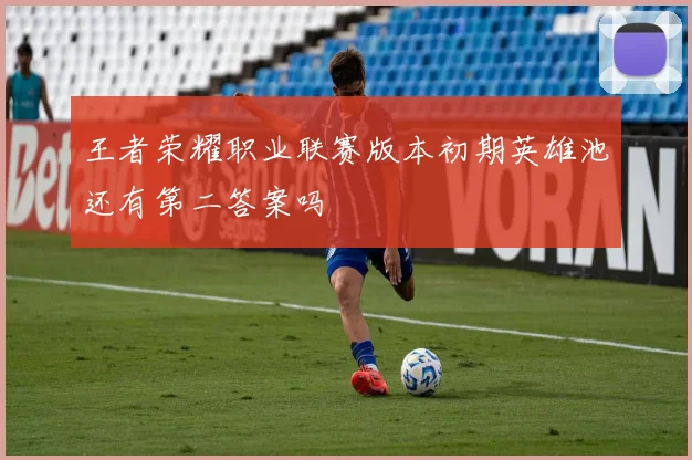 王者荣耀职业联赛版本初期英雄池还有第二答案吗